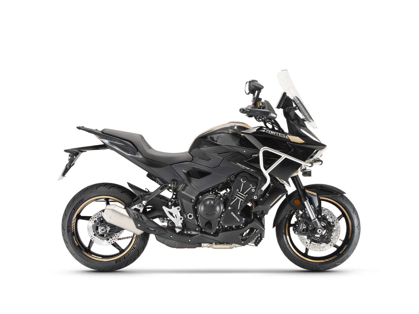 Мотоцикл ZONTES ZT703-T Black Gold 2026